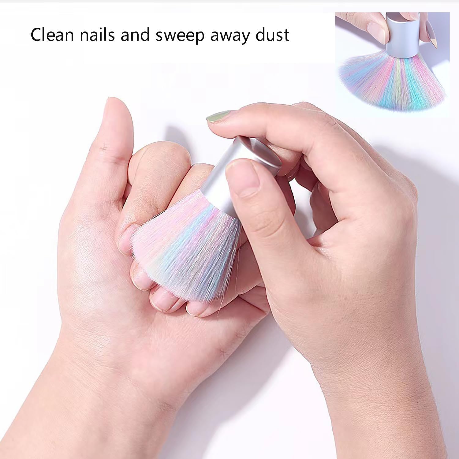 Tonokails 18-piece manicure kit with half-moon buffers, straight files, seven-sided file, sponge buffer blocks and nail brush - 2