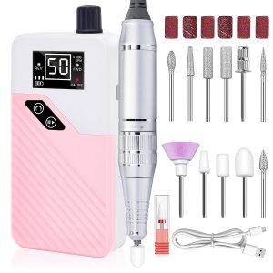 50,000 RPM Nail Drill — Portable Rechargeable E-File