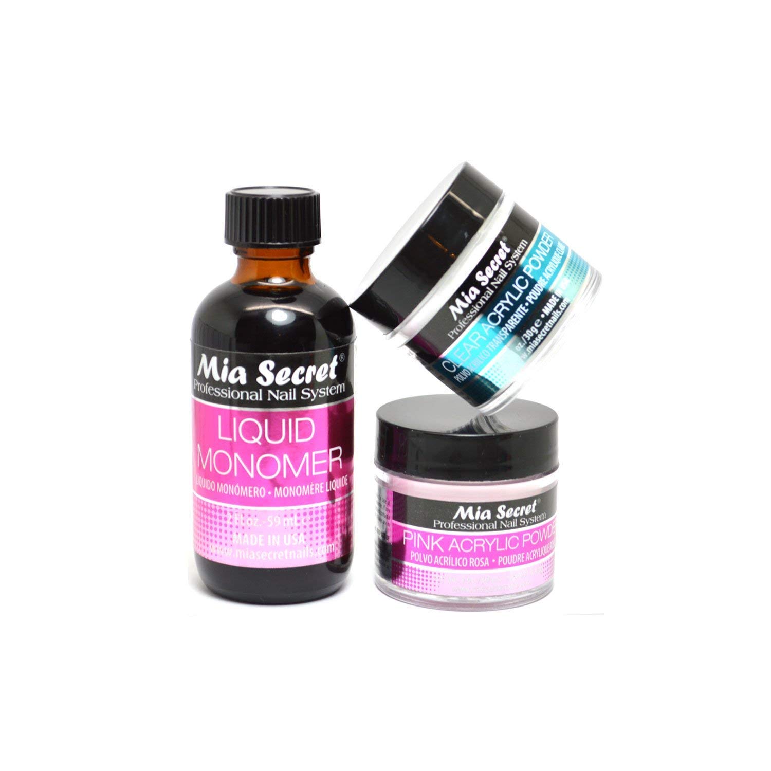 Liquid Monomer Acrylic Powder Set — Starter Nail Kit