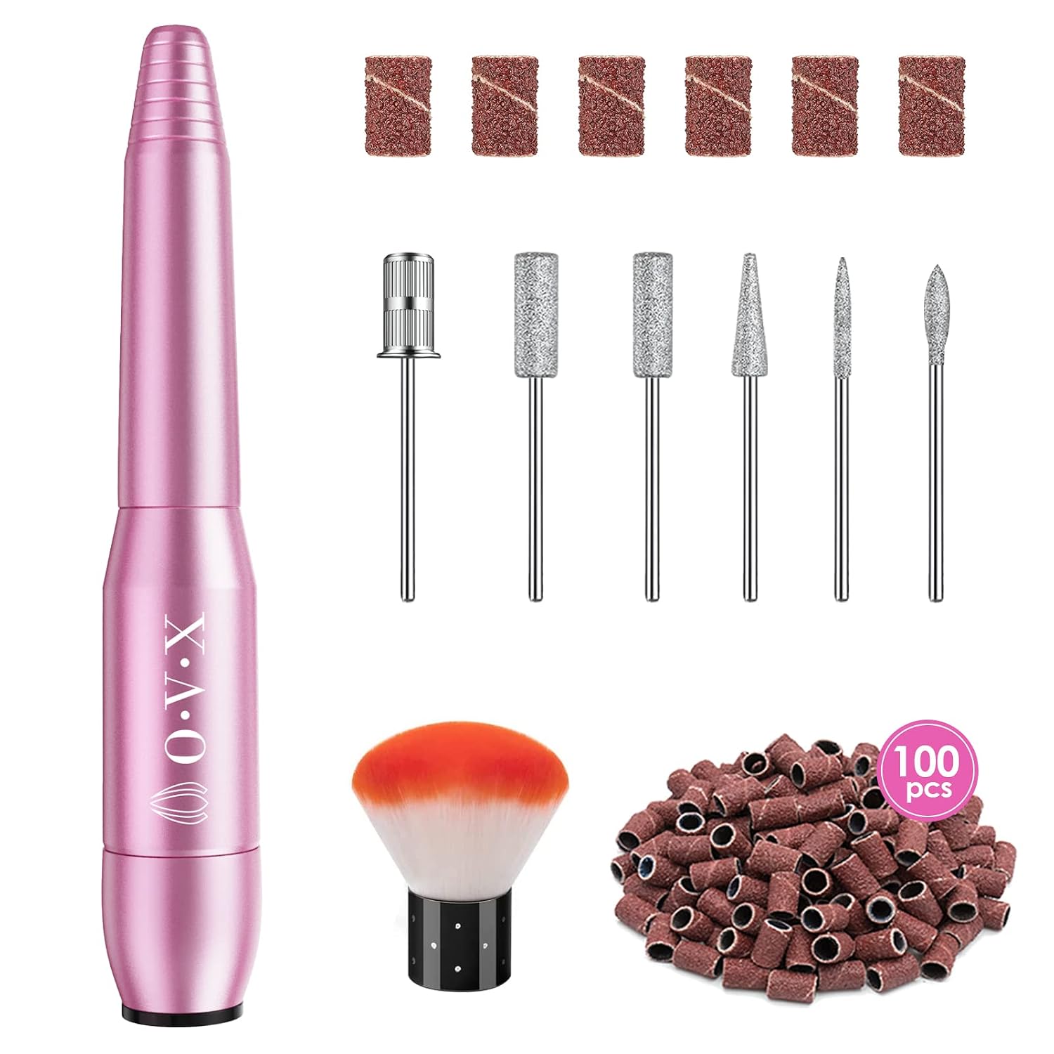 portable electric nail drill kit for home & salon use