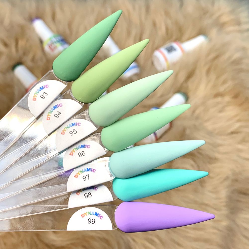 Set of gel polish bottles - 4