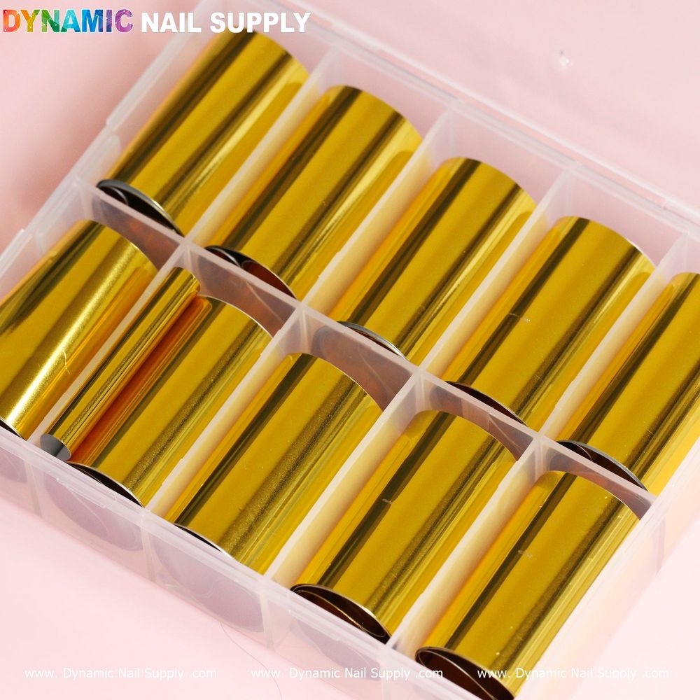 How to Apply Gold Nail Art Foils for Pro Results