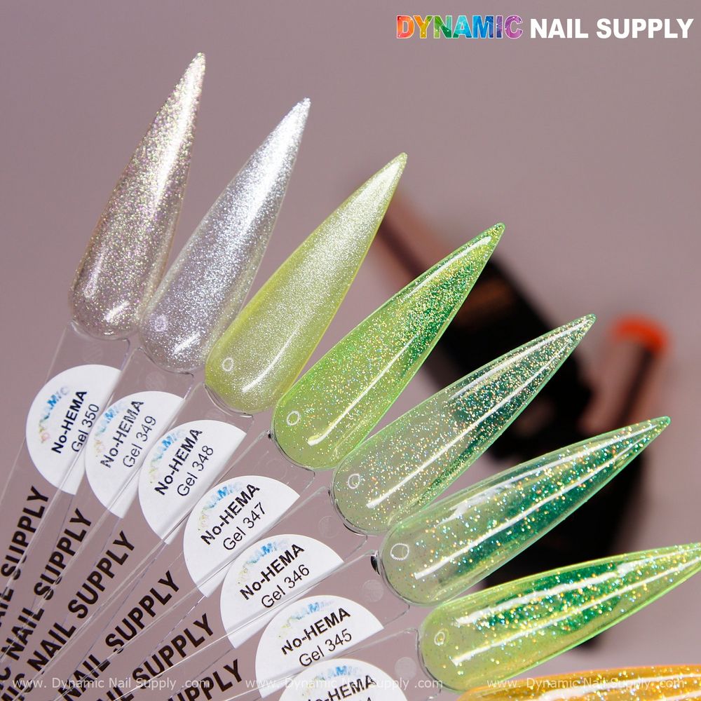 Summer neon HEMA-free gel polish bottles - 2
