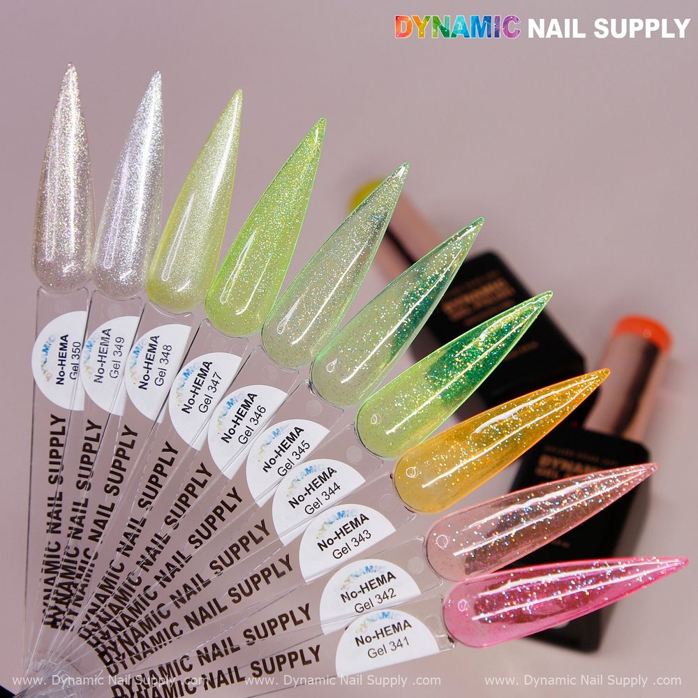Summer neon HEMA-free gel polish bottles - 4