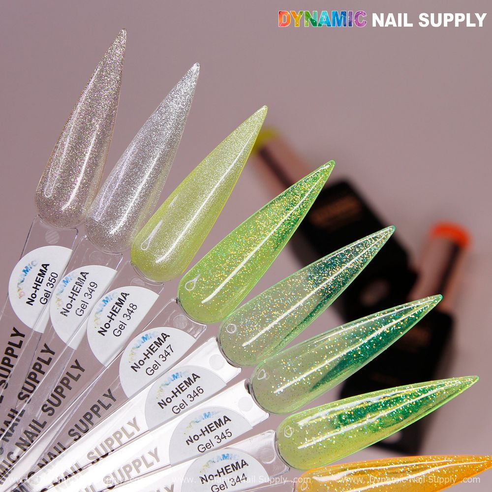Summer neon HEMA-free gel polish bottles - 5