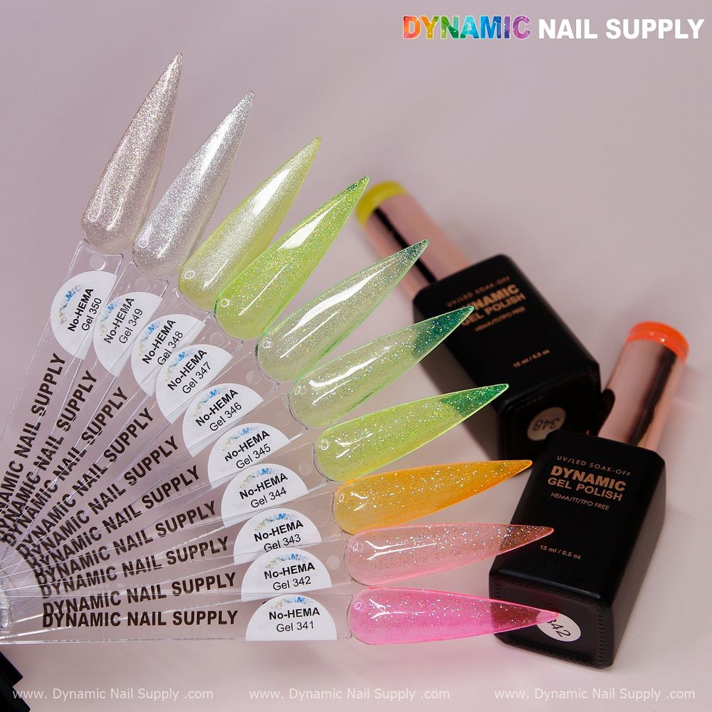 Summer neon HEMA-free gel polish bottles - 7