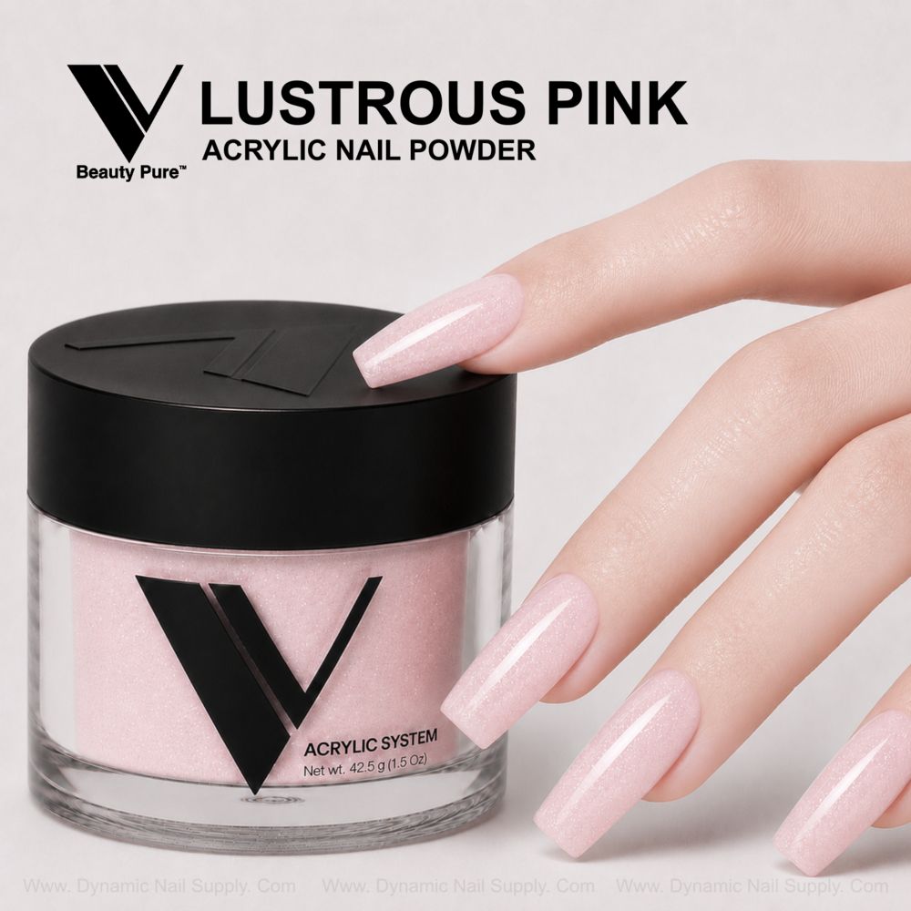 Fix Lifting & Chipping with Lustrous Pink Acrylic Powder