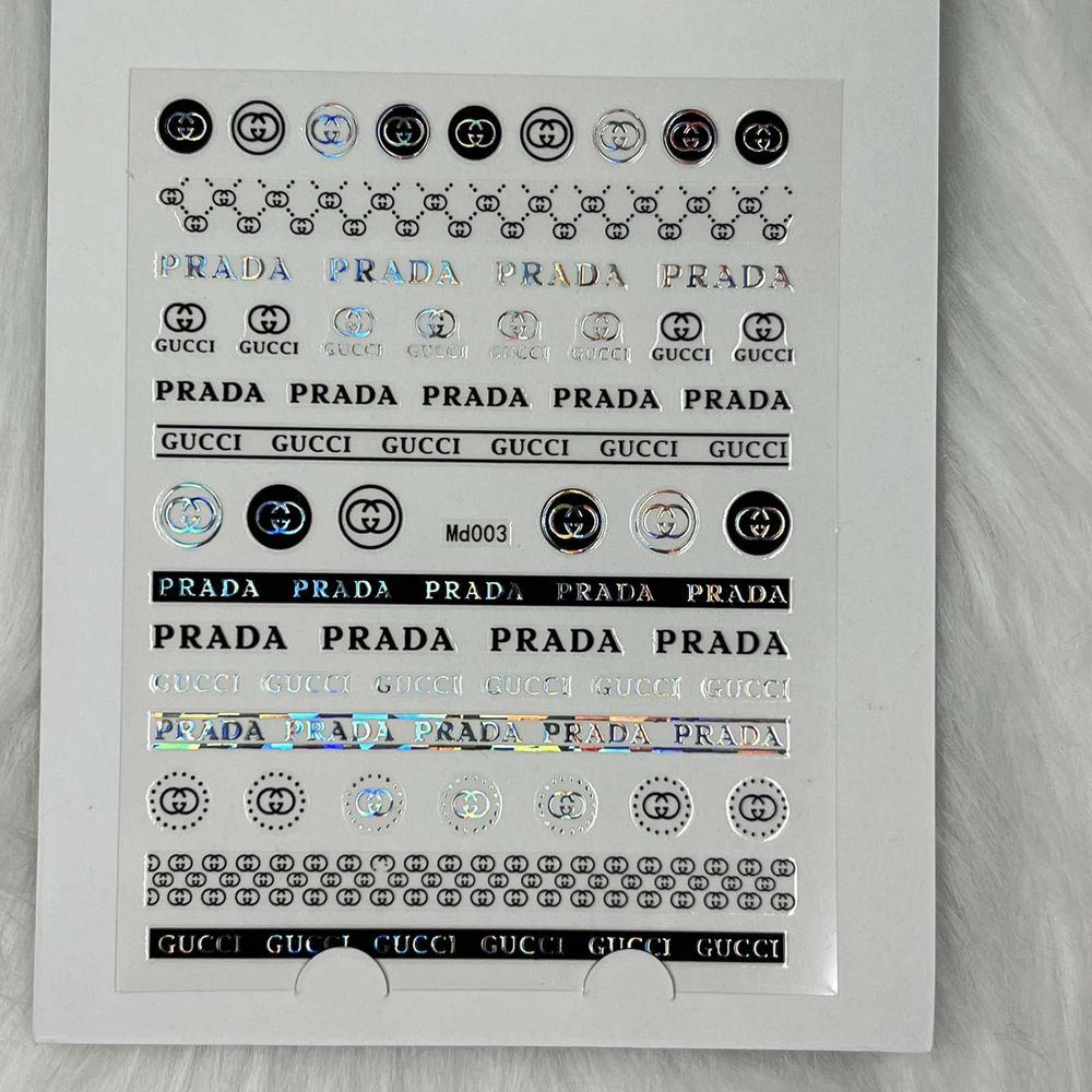 Salon Workflow: Silver Holographic Nail Stickers Guide